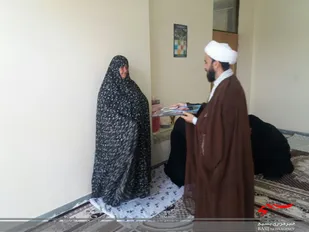 سرکشی از خانواده شهدا در هفته بسیج