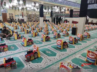 رزمایش کمک های مومنانه حوزه مقاومت شهید بهشتی+تصاویر