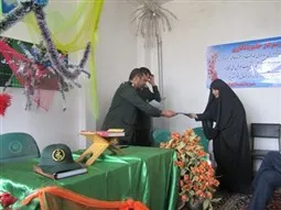 مراسم تودیع و معارفه فرمانده حوزه خوهران شهرستان بهار برگزار شد
