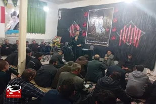 تجمع اقتدار مردم روستای خالقوردی در خونخواهی رهبر شهید