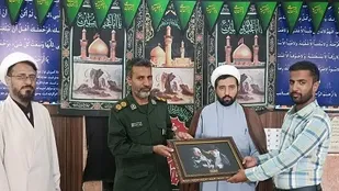 از خبرنگار افتخاری شهرستان جاسک تجلیل شد