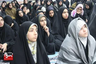 افتتاحیه راهیان&zwnj;نور دختران دانش&zwnj;&zwnj;آموز شهرستان دیّر