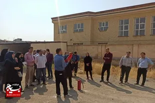 برگزاری دوره آموزشی اطفاء حریق در مرکز بهداشت بهار