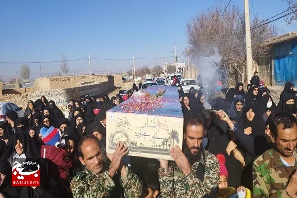 اقلیدی‌ها میزبان پیکر شهدای گمنام دفاع مقدس