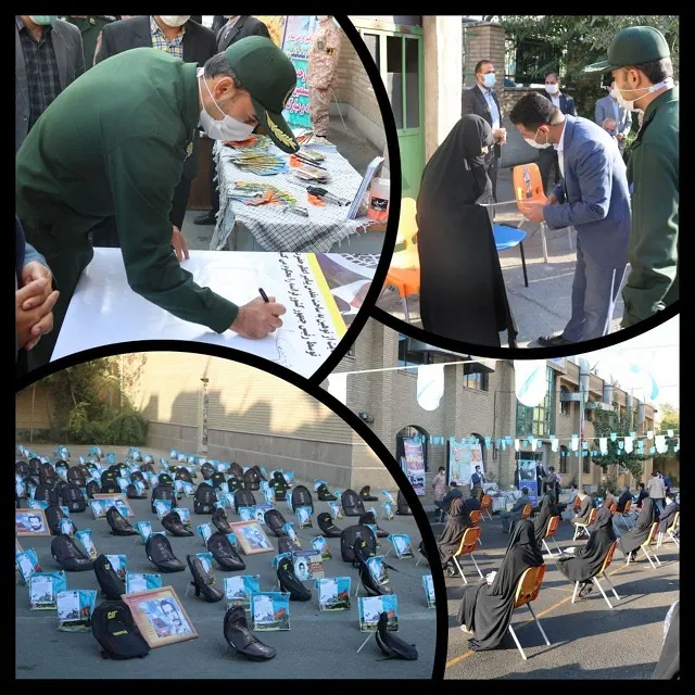 اهدای تبلت و لوازم تحریر به دانش آموزان کم برخوردار شهرری