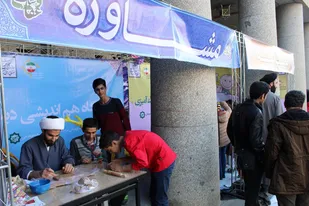 برپایی غرفه&zwnj;های نوروزی در اماکن گردشگری همدان