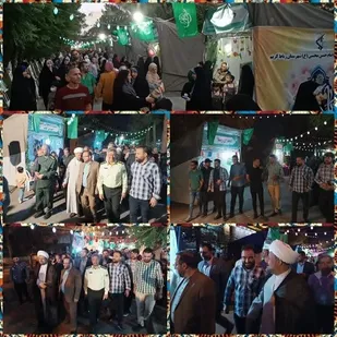 دومین شب از مراسم جشن بزرگ عید غدیر خم در شهرستان رباط کریم