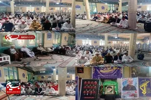 برگزاری مراسم چهلمین روز قائد شهید امت در ایرانشهر