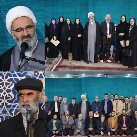 دیدار صمیمی هنرمندان استان سمنان با نماینده ولی فقیه در استان