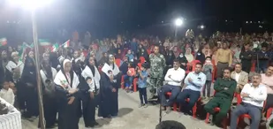 یادواره شهید طلبه مسعود رهگشا و شهید سپهبد حاج قاسم سلیمانی در بخش جغین رودان برگزار شد