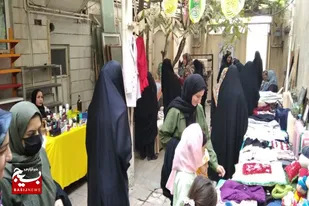 برپایی نمایشگاه اقتصاد مقاومتی به همت پایگاه حضرت معصومه (س) همدان