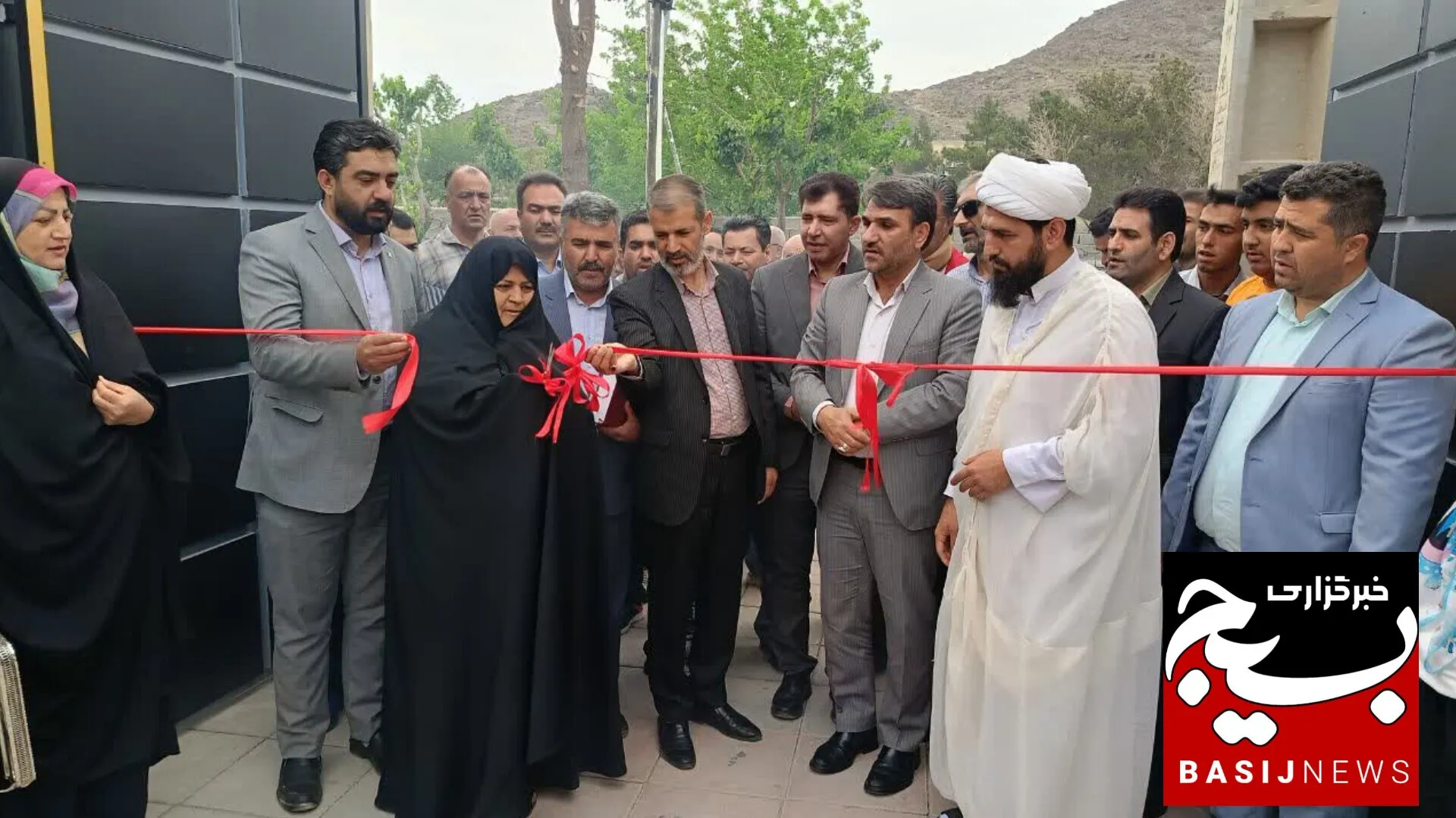 افتتاحیه اولین بوستان بانوان در روستای بیدگنه شهرستان ملارد /فیلم
