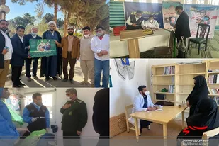 برپایی اردوی جهادی با هدف ارائه خدمات درمانی رایگان
