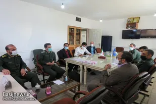 جلسه هماهنگی پویش ایران مهربان در سپاه ناحیه میامی