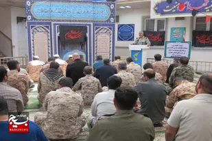 برگزاری ویژه&zwnj;برنامه بزرگداشت هفته ایمنی و اقدامات تامینی در قرارگاه تاکتیکی تیپ ۳۲ انصارالحسین(ع) همدان