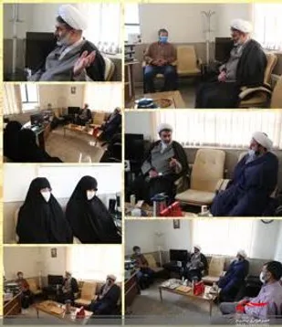 دیدارمدیرکل تبلیغات اسلامی استان با بسیج دانشجویی