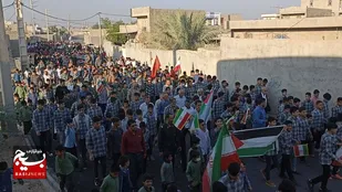 تجمع ضدصهیونیستی مردم دوراهک در حمایت از مردم غزه
