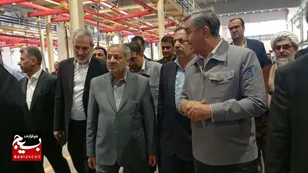 خط تولید قطعات خودرو در شرکت بهمن افتتاح شد 