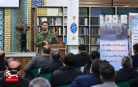 همایش جهاد تبیین با موضوع انتخابات در اسلامشهر+گزارش تصویری