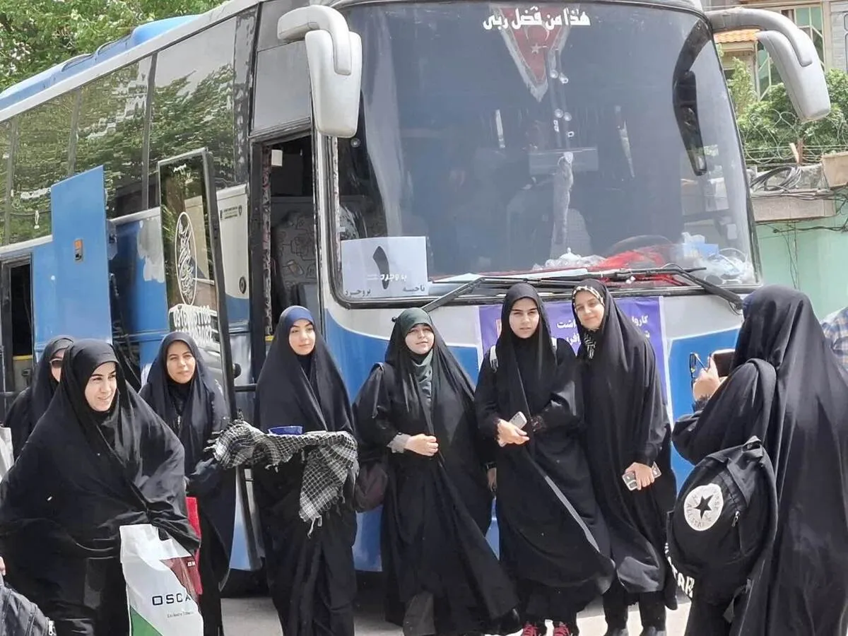 اعزام ۳۰۰‌ بروجردی به مناطق عملیاتی بازی‌دراز