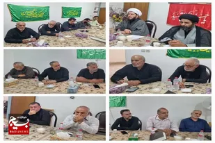 نشست ستاد عاشورائیان شهرستان سرخه برگزار شد