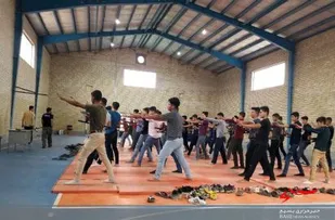 دوره آموزشی رزم مقدماتی تونفا در حوزه شهید &laquo;نوری&raquo; کبودراهنگ