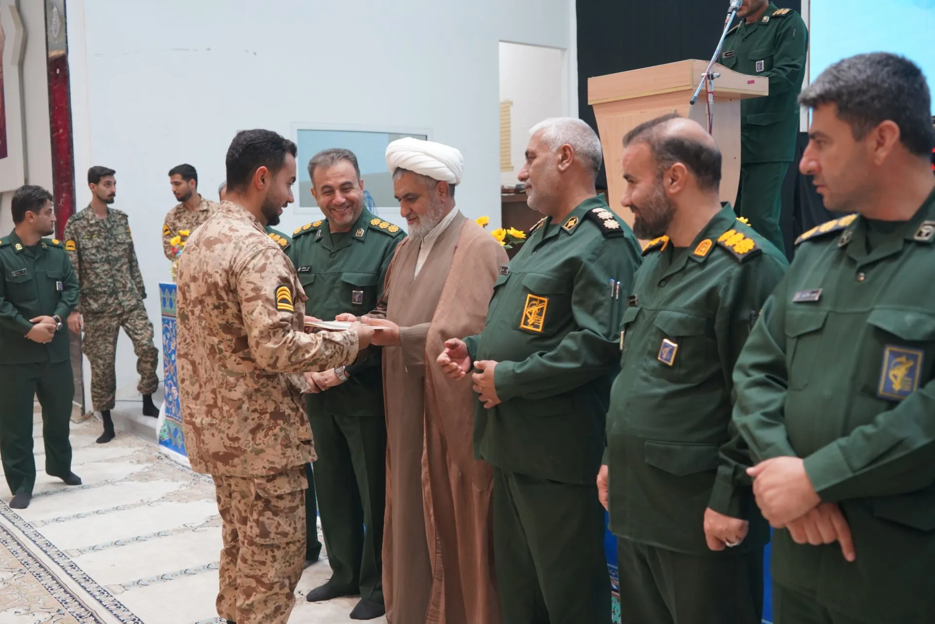 تجلیل از سربازان نمونه سپاه فتح 