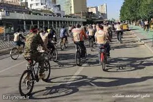 همایش دوچرخه سواری در زاهدان برگزار شد