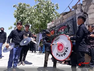 ماجرای جالب راه اندازی هیات عزاداری اباعبدالله الحسین توسط نوجوان 13 ساله یاسوجی