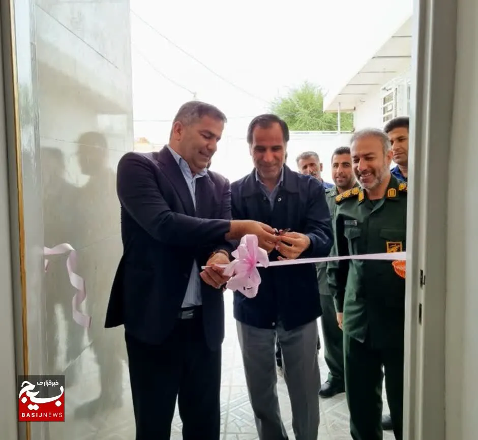 میدان‌داری بسیج در عرصه سازندگی به مناسبت گرامیداشت هفته بسیج باافتتاح ۲ طرح محرومیت‌زدایی در رامهرمز