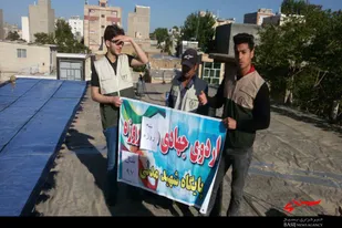اردوی جهادی بسیجیان پایگاه شهید مدنی(ره) ملایر