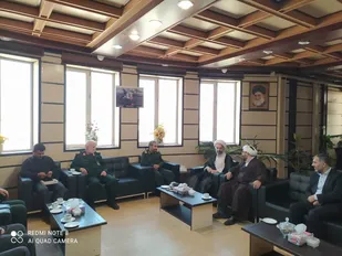 دیدار مسئولین سپاه انصارالمهدی(عج) استان زنجان با رئیس کل دادگستری
