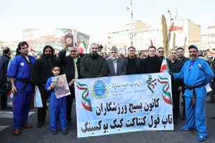 گزارش تصویری؛ جامعه ورزش در محکومیت اقدامات تروریست&zwnj;ها و اغتشاشگران