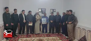 دیدار نماینده ولی&zwnj;فقیه در امور عشایر خوزستان با خانواده شهدای عشایر باغملک