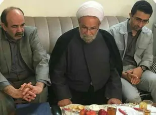 دیدار مسئولین دانشگاه ها و بسیج دانشجویی شاهرود با خانواده شهید صادقی
