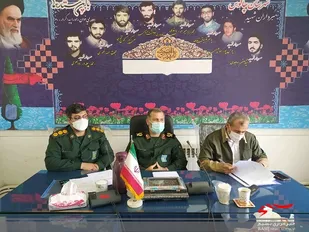 جلسه فرمانده سپاه کربلا با مدیران منابع طبیعی غرب مازندران