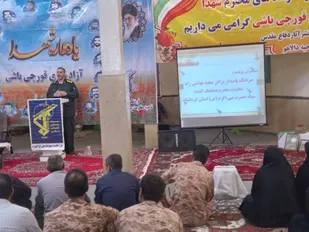 برگزاری جهاد تبیین  در حوزه امام علی(ع) بخش گهواره