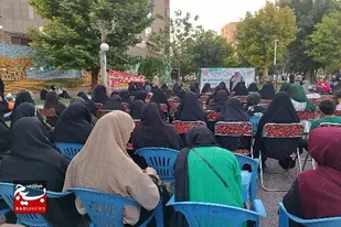 جشن بزرگ غدیر با حضور بانوان  در پارک فرهنگیان میانه برگزار شد