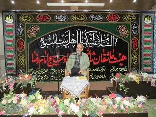 حضور سردار رجایی همرزم حاج قاسم در جمع کارکنان و بسیجیان ناحیه مقاومت بسیج امام رضا (علیه السلام)