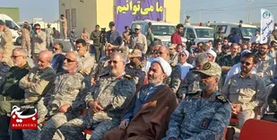 افتتاح بزرگترین بیمارستان صحرایی غرب آسیا در قشم