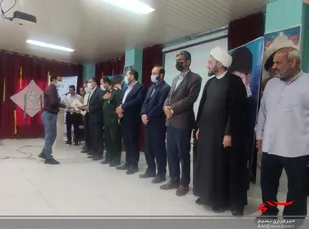 جهادگران بسیجی شهرستان دیر تجلیل شدند