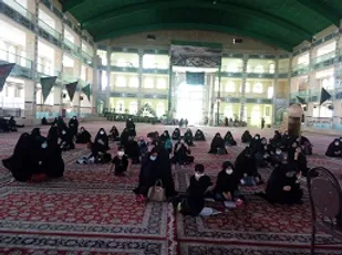 عزاداری سالار شهیدان توسط حوزه نرجس خاتون ناحیه مرکزی یزد