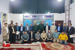 آیین تجلیل از فرماندهان پایگاه&zwnj;ها و شورای حوزه امام مهدی (عج) روستای بابانظر