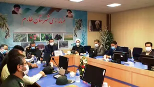 جلسه کنگره ملی ۳۵۳۵ شهید استان زنجان در شهرستان طارم برگزار شد