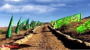 اعزام کاروان راهیان نور هریس به مناطق عملیاتی غرب کشور