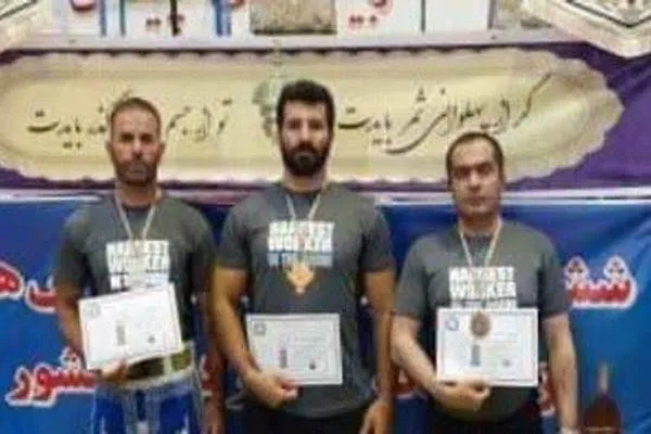 افتخارآفرینی سه باستانی کار اسدآباد در مسابقات کشوری