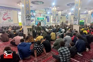 همایش بزرگ حماسه و نمایش اقتدار بسیجیان در قهاوند