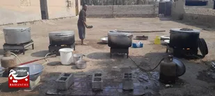 توزیع ۲۵۰ پرس غذای گرم به مناسبت فرارسیدن اربعین حسینی در شادگان