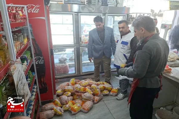 کشف و امحاء ۱۵۰ کیلوگرم مرغ تاریخ مصرف گذشته در همدان