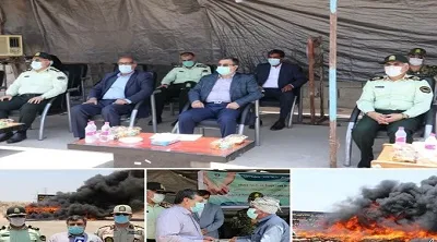 ۱۶تن مواد مخدر غیردارویی امحا شد